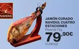 Supercor Navidul - jamon curado cuatro estaciones oferta