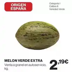 Supercor Origen - melon verde extra oferta