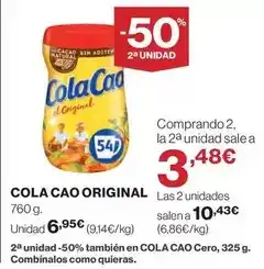 Supercor Cola cao - original oferta