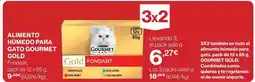 Supercor Purina - alimento humedo para gato gourmet gold oferta