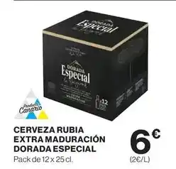 Supercor Rubia - cerveza extra maduración dorada especial oferta