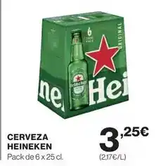 Supercor Heineken - cerveza oferta