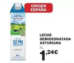 Supercor La asturiana - leche semidesnatada oferta