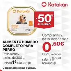 Supercor Katakán - alimento húmedo completo para perro oferta
