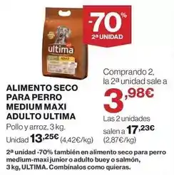 Supercor Affinity - alimento seco para perro medium maxi adulto ultima oferta