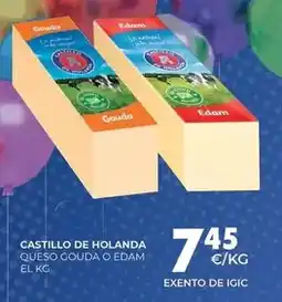 CashDiplo Castillo de holanda - queso gouda o edam oferta