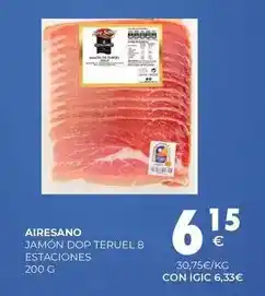 CashDiplo Aire sano - jamon dop teruel 8 estaciones oferta