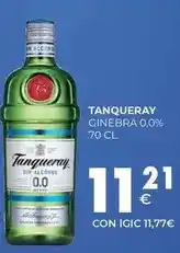 CashDiplo Tanqueray - ginebra 0.0% oferta