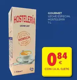 CashDiplo Gourmet - leche especial hosteleria oferta