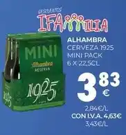 CashDiplo Alhambra - cerveza 1925 mini pack oferta