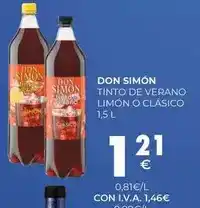 CashDiplo Don simón - tinto de verano limon o clásico oferta