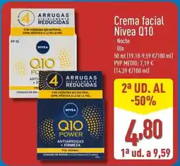 ALDI Nivea - crema facial q10 oferta