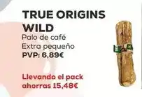 Kiwoko True origins - wild palo de cafe extra pequeno oferta