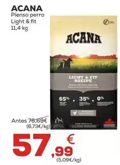 Kiwoko Acana - pienso perro light & fit oferta