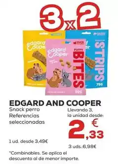 Kiwoko Edgar&cooper - snack perro oferta