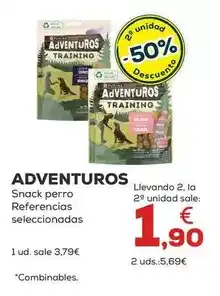 Kiwoko Adventuros - snack perro oferta