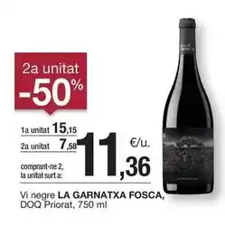 BonpreuEsclat Vi negre, doq priorat oferta