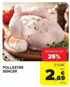 Andorra 2000 Pollastre sencer oferta