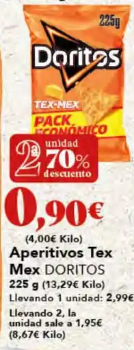 Gadis DORITOS Aperitivos Tex Mex oferta