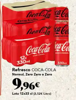 Gadis COCA-COLA Refresco Normal, Zero Zero o Zero oferta