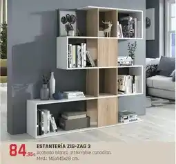 Tú Brico-Marian Blanco - estantería zig-zag 3 oferta