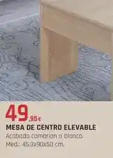 Tú Brico-Marian Blanco - mesa de centro elevable oferta