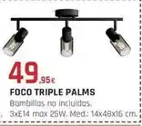 Tú Brico-Marian Foco triple palms oferta