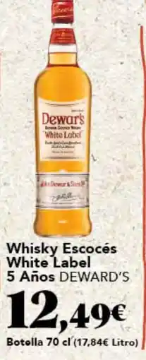Gadis DEWARD'S Whisky Escocés White Label 5 Años oferta