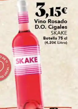 Gadis SKAKE Vino Rosado D.O. Cigales oferta