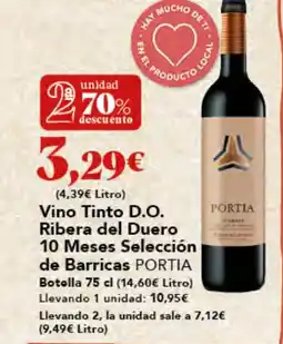 Gadis PORTIA Vino Tinto D.O. Ribera del Duero 10 Meses Selección de Barricas oferta