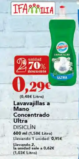 Gadis DISICLÍN Lavavajillas a Mano Concentrado Ultra oferta