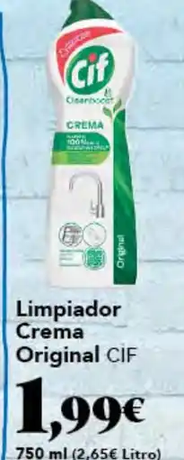 Gadis CIF Limpiador Crema Original oferta