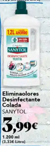 Gadis SANYTOL Eliminaolores Desinfectante Colada oferta