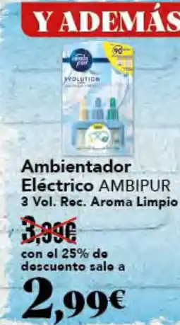 Gadis AMBIPUR Ambientador Eléctrico oferta