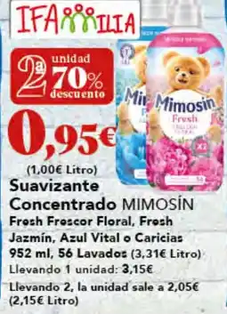 Gadis MIMOSÍN Suavizante Concentrado oferta