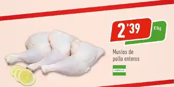 Supermercados Deza Muslos de pollo enteros oferta