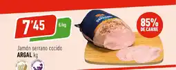 Supermercados Deza ARGAL Jamón serrano cocido oferta