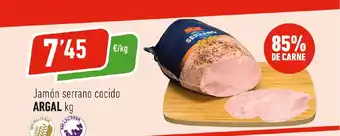 Supermercados Deza ARGAL Jamón serrano cocido oferta