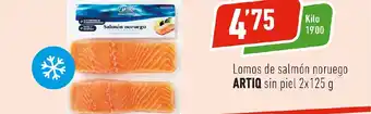 Supermercados Deza ARTIQ Lomos de salmón noruego oferta