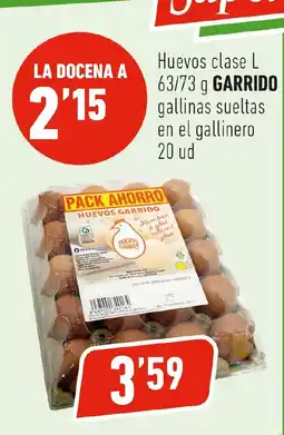Supermercados Deza GARRIDO Huevos clase L oferta