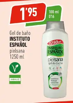 Supermercados Deza INSTITUTO ESPAÑOL Gel de baño oferta