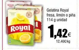 Cash FROIZ Gelatina Royal fresa, limón o piña oferta