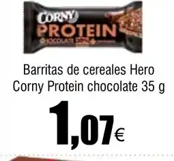 Cash FROIZ Barritas de cereales Hero Corny Protein chocolate oferta