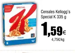 Cash FROIZ SPECIAL K Cereales Kellogg's oferta