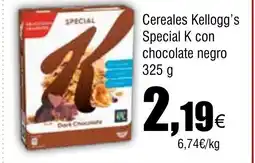 Cash FROIZ Cereales Kellogg's Special K con chocolate negro oferta