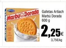 Cash FROIZ Galletas Artiach Marbú Dorada oferta
