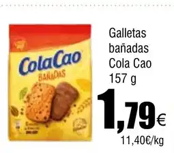 Cash FROIZ COLA CAO Galletas bañadas oferta