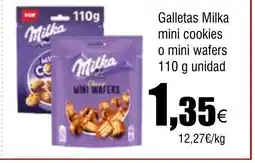 Cash FROIZ Galletas Milka mini cookies o mini wafers oferta