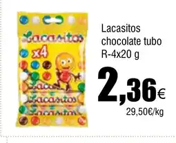 Cash FROIZ LACASITOS chocolate tubo oferta