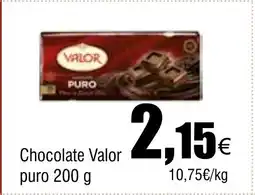 Cash FROIZ Chocolate Valor puro oferta